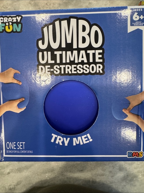 RMS crazy fun jumbo ultimate de-stressor Other - RMS Jumbo Ultimate De-Stressor - Blue